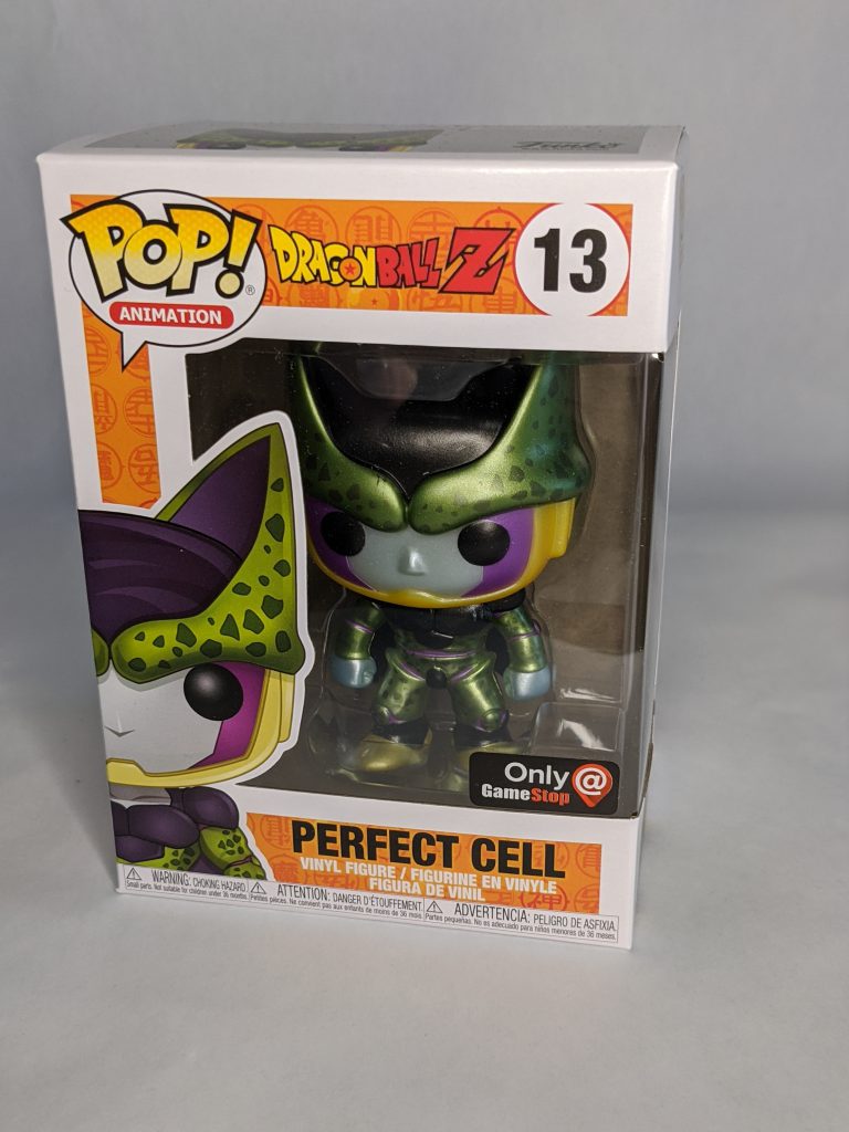 Perfect Cell Metallic Funko Pop 13 The Pop Central