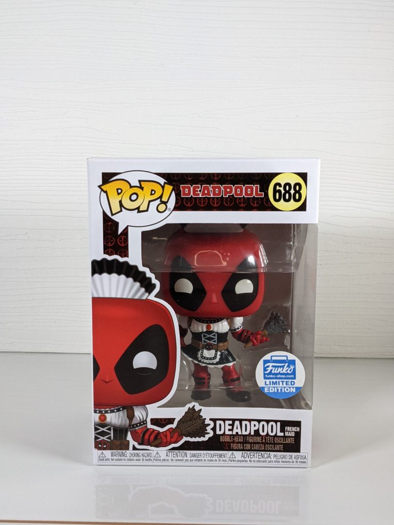 Funko Pop! Marvel: Deadpool as French Maid #688 Shop Limited