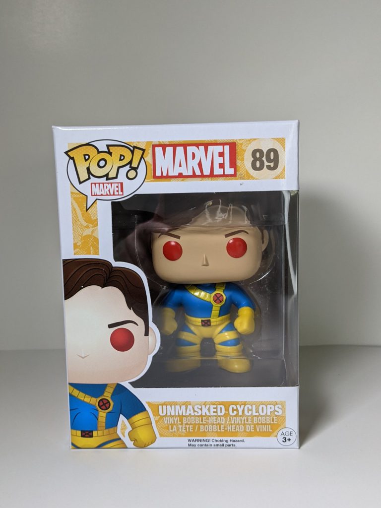 cyclops unmasked funko pop