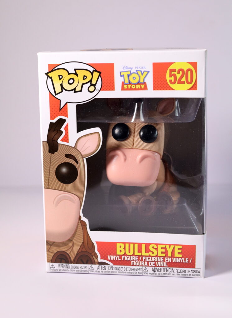 toy story bullseye flocked funko pop